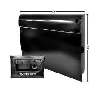 1966-1967 Ford Bronco Door Shell Driver Side-3711