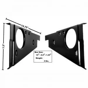 1966-1967 Ford Bronco Floor Pan Rear Brace Support