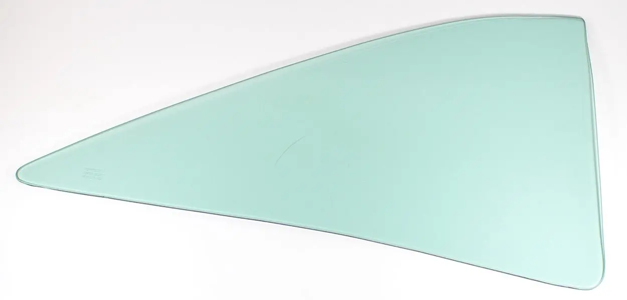 1966-1967 Ford Fairlane Quarter Glass Green Tint