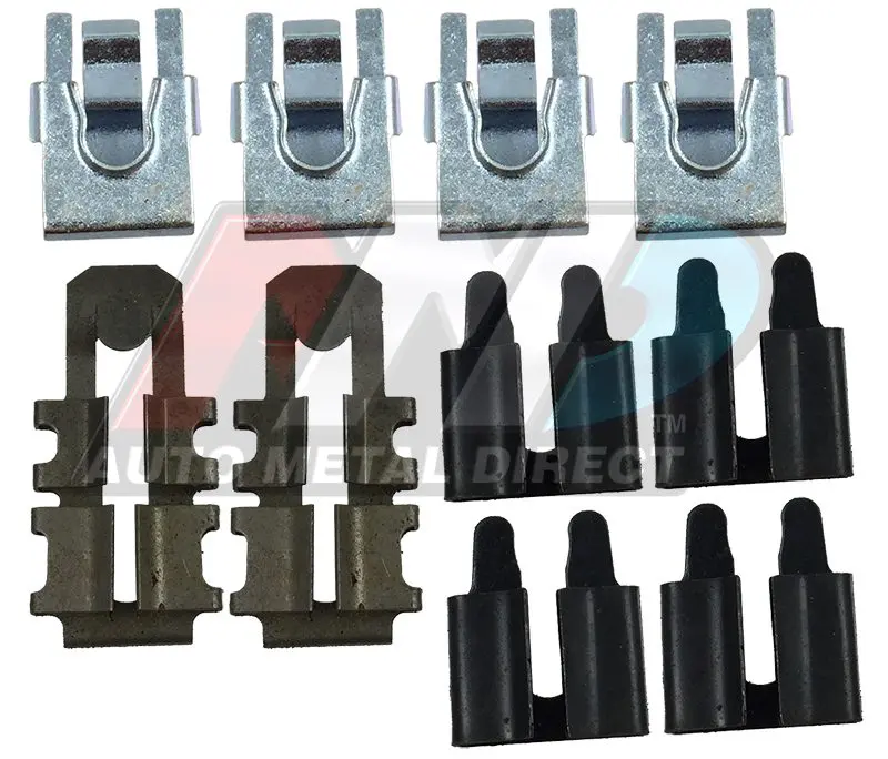 1966-1967 Plymouth|Dodge Barracuda|Belvedere|Charger|Coronet|Dart|GTX|Satellite Door Latch/Lock Clip Kit-SWA-270500
