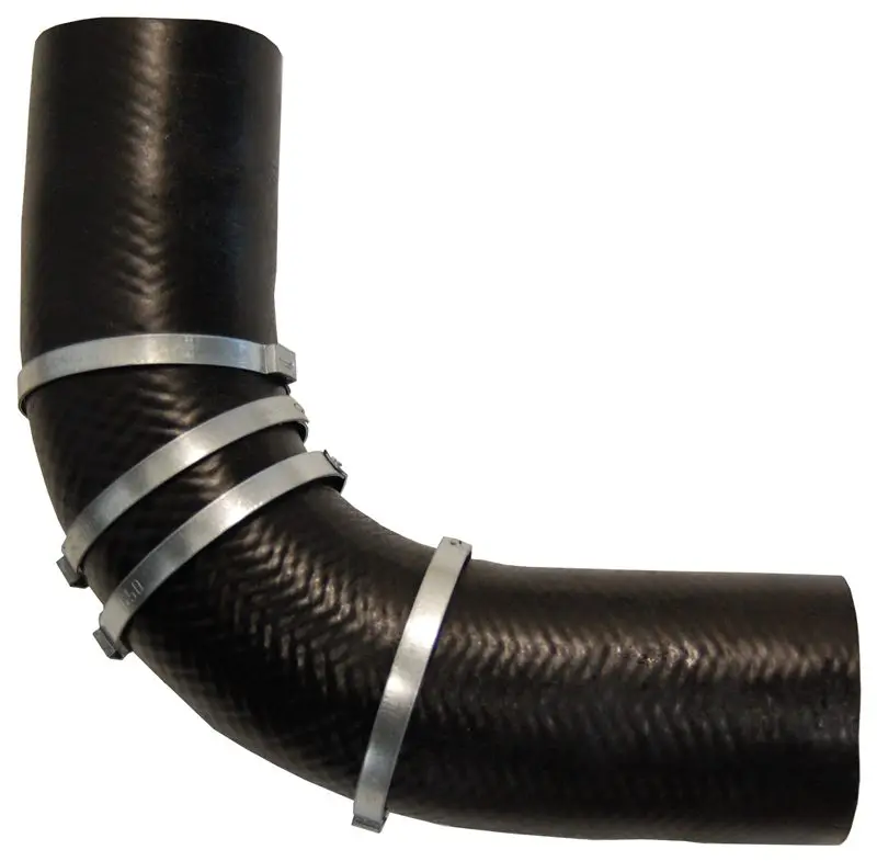 1966-1967 Plymouth|Dodge Charger|Coronet|Belvedere|GTX|Satellite Filler Tube Elbow w/Clamps-FDCF-859A