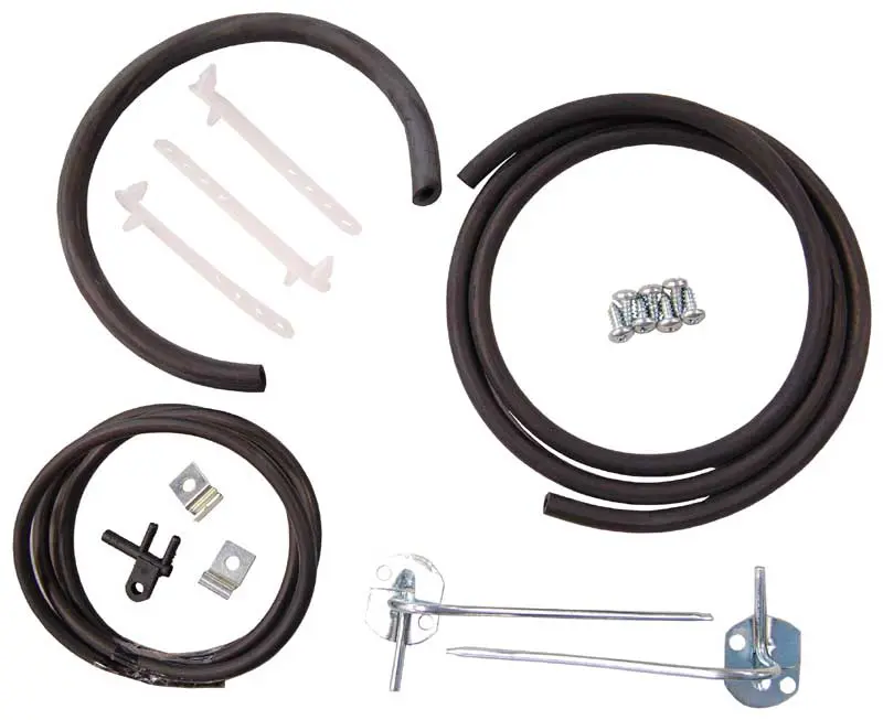1966-1967 Plymouth|Dodge Charger|Coronet|Belvedere|GTX|Satellite Windshield Washer Hose Kit-FDCF-WWK1