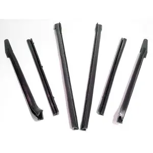 1966-1970 Buick|Cadillac|Oldsmobile Convertible Top Roof Rail Seals 6pc Set-MMPRR1811