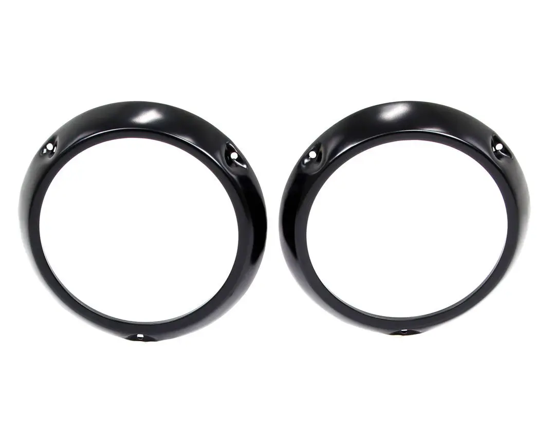 1966-1970 Ford Bronco Headlight Bezels Primer