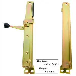 1966-1972 Chevrolet| Oldsmobile| Pontiac Chevelle| Cutlass| El Camino| GTO Seat Track Driver Side 2Pc/Set