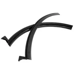 1966-1973 Jeep Commando|Jeepster Rear Roll-Up Quarter Window Seals