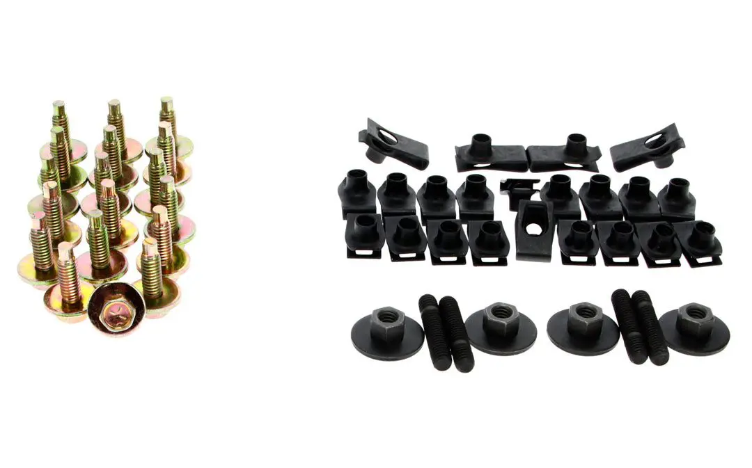 1966-1974 Plymouth|Dodge Dart|Demon|Barracuda|Duster|Scamp|Valiant|Charger|Coronet|Belvedere|Satellite Fender Bolt Kit-X203-1466-S