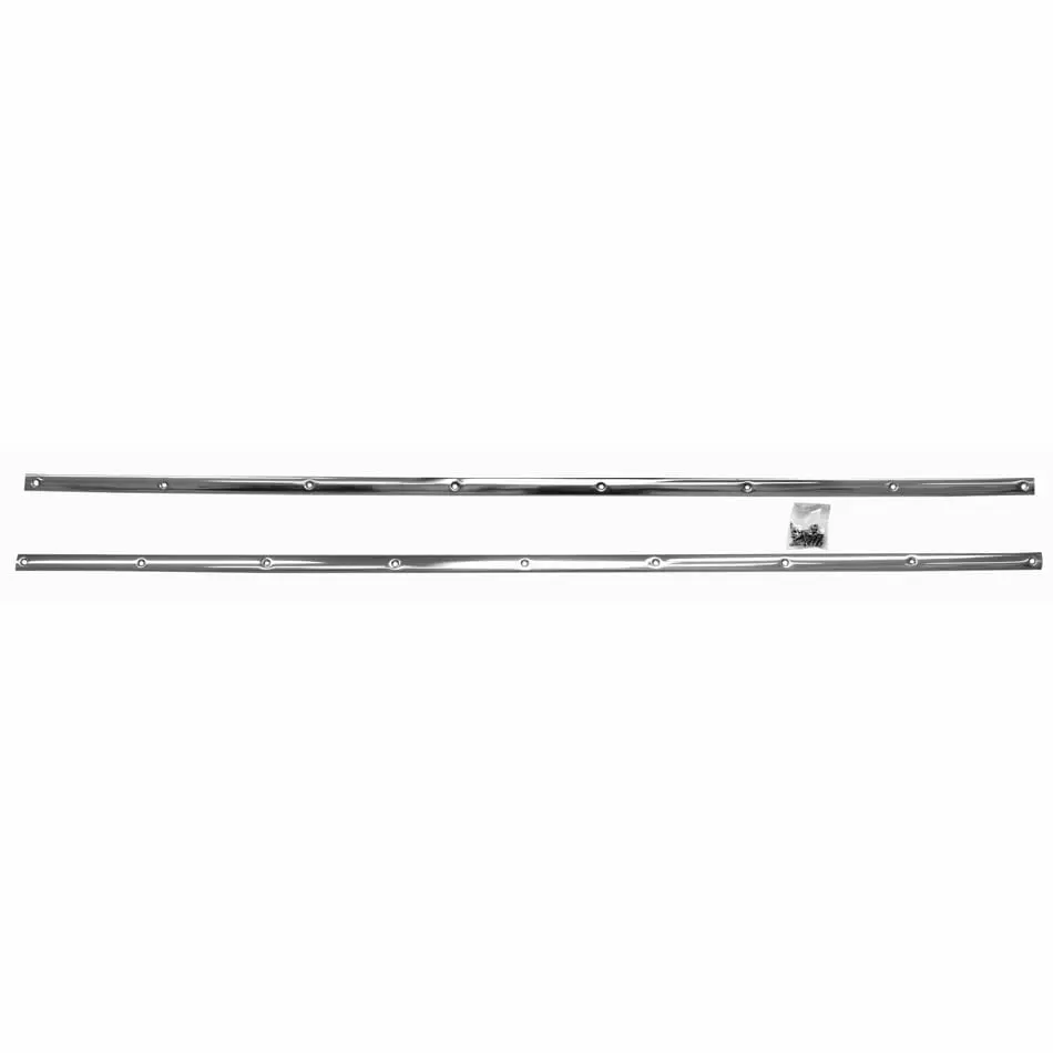 1966-1977 Ford Bronco Bed Floor Trim 2Pc Set