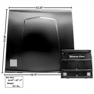 1966-1977 Ford Bronco Hood