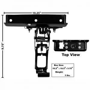 1966-1977 Ford Bronco Hood Latch Support