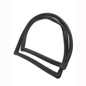 1966-1977 Ford Bronco Quarter Window Weatherstrip Seal With Trim Groove - Passenger-WCRDQ1085TRH