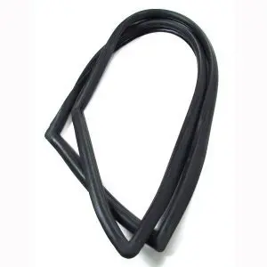 1966-1977 Ford Bronco Quarter Window Weatherstrip Seal w/o Trim Groove - Passenger-WBLDQ1085TRH