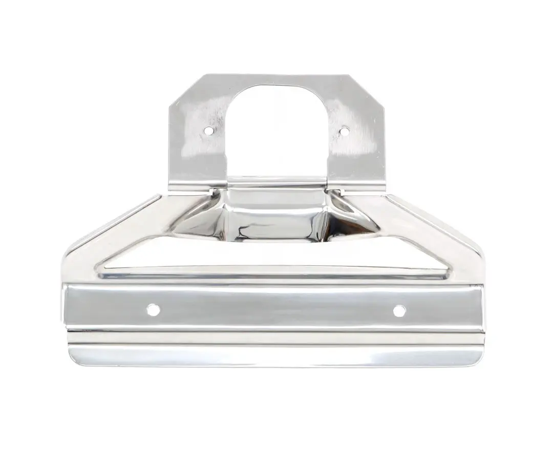 1966-1977 Ford Bronco Rear License Plate Bracket Stainless Steel-AMD945-4666-SS