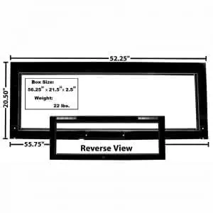 1966-1977 Ford Bronco Rear Window Frame