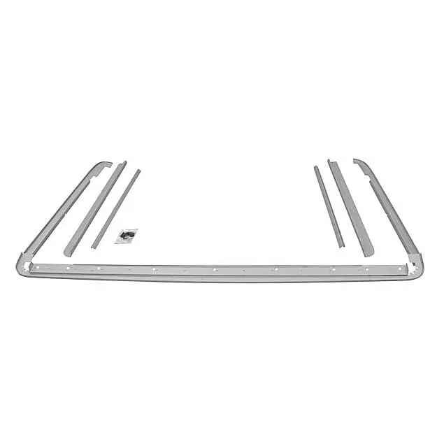 1966-1977 Ford Bronco Roof Drip Rail 7Pcs Half Cab