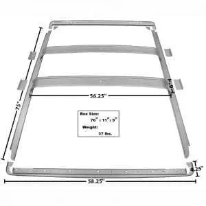 1966-1977 Ford Bronco Roof Inner Brace 7Pcs