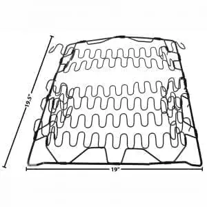 1966-1977 Ford Bronco Seat Back Spring Front Bucket Style