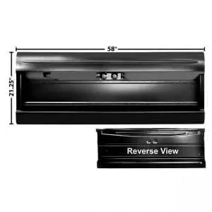 1966-1977 Ford Bronco Tailgate Blank