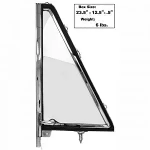 1966-1977 Ford Bronco Vent Window Assembly Driver Side (LH)