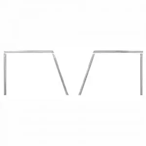 1966-1977 Ford Bronco Window Frame On Door Molding Kit