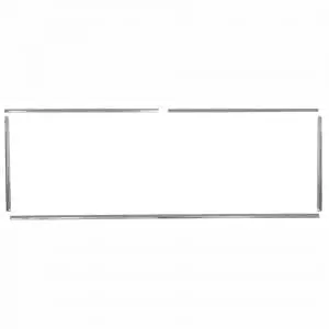 1966-1977 Ford Bronco Windshield Molding Set 5 Pieces