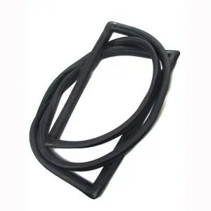 1966-1977 Ford Bronco Windshield Weatherstrip Seal With Trim Groove-WCRD1084T