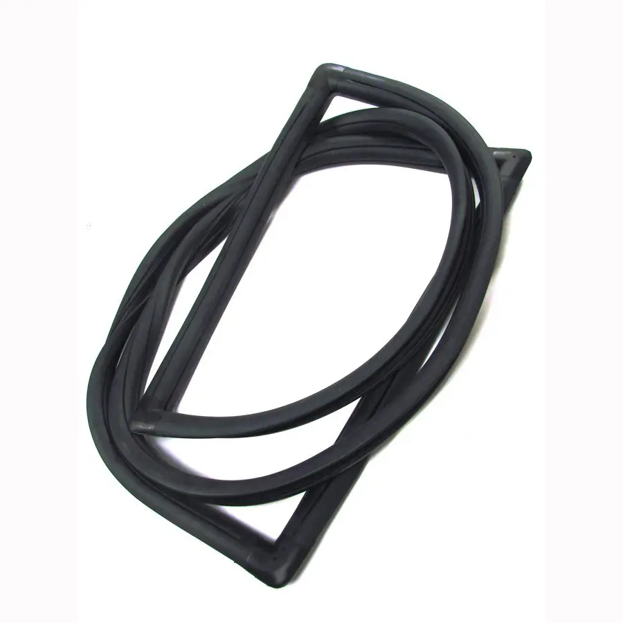 1966-1977 Ford Bronco Windshield Weatherstrip Seal With Trim Groove-WCRD1084T