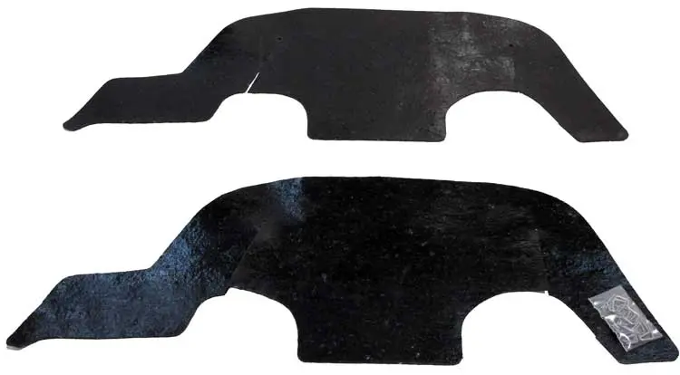 1966 Chevrolet Chevelle|Malibu|El Camino Control Arm Dust Shield Kit w/Hardware-R-CH104