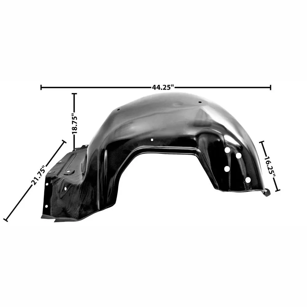 1966 Chevy Impala Fender Inner Passenger Side (RH)