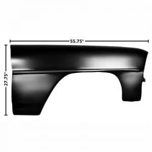 1966 Chevy Nova Fender Passenger Side (RH)