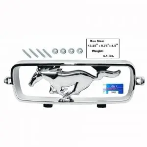 1966 Ford Mustang Grille GT Corral And Horse