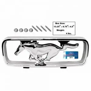 1966 Ford Mustang Standard Grille Corral and Horse