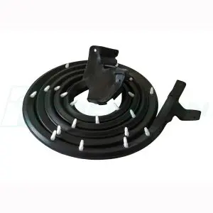 1967-1968 Buick|Cadillac|Chevrolet|Oldsmobile|Pontiac 2 DR HT/Convert Door Weatherstrip Seal - Passenger-DWR141067