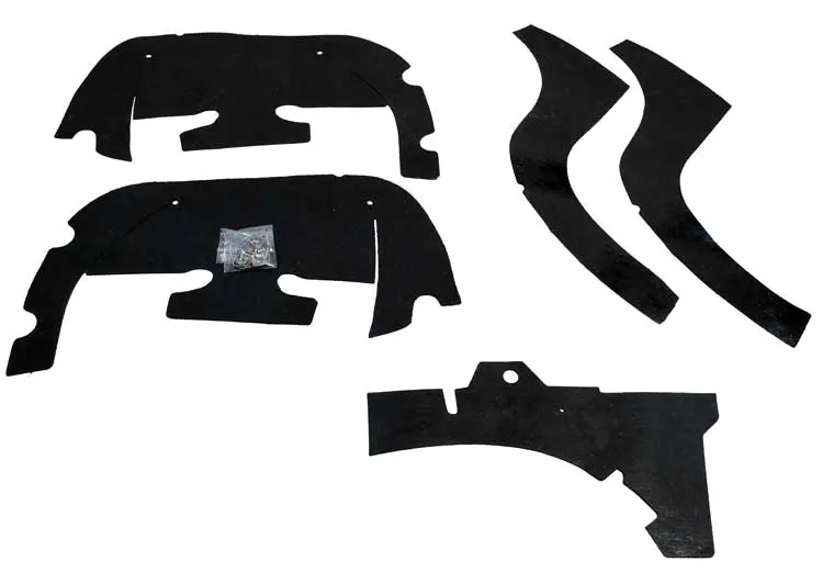 1967-1968 Chevrolet Camaro Control Arm and Inner Fender Dust Shield Kit w/Hardware-R-CA109