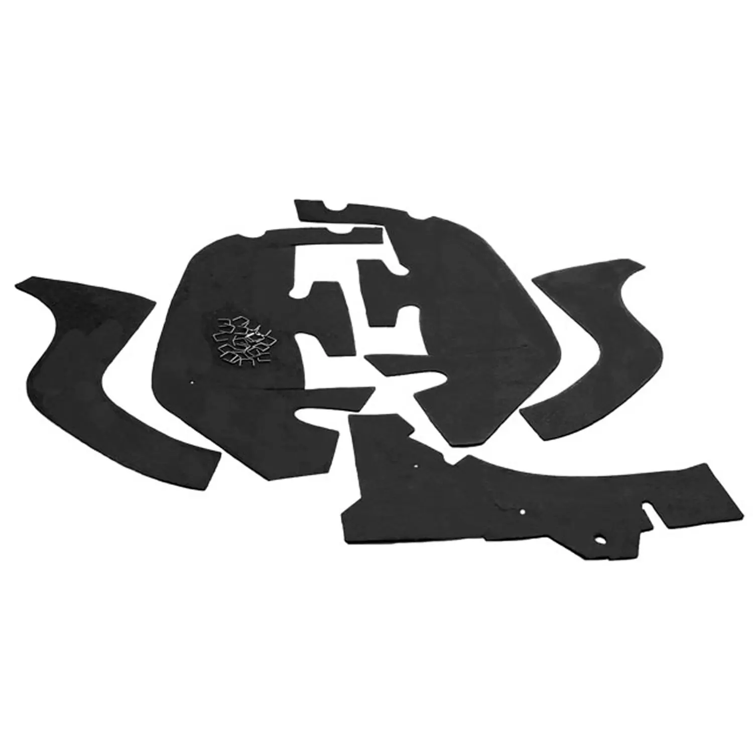 1967-1968 Chevrolet Camaro Inner Splash Flap Set-MMPSI2005-100