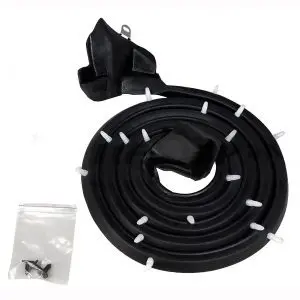 1967-1968 Chevrolet|Pontiac Caprice|Impala|Bonneville 4 DR Hardtop Door Weatherstrip Seal - Driver-DWL152067