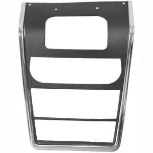 1967-1968 Chevy Camaro Dash Panel Center with A/C Black