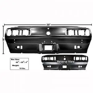 1967-1968 Chevy Camaro Tail Light Panel RS
