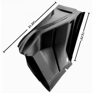 1967-1968 Chevy Camaro Trunk Floor Drop Off Driver Side (LH)