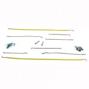 1967-1968 Ford Mustang Door Latch Control Rod Set