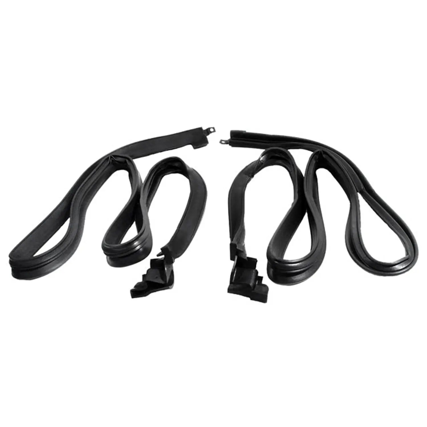 1967-1968 Ford Mustang Fastback Molded Roof Rail Seals Kit