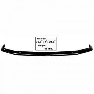 1967-1968 Ford Mustang Front Bumper Painted