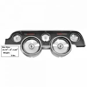 1967-1968 Ford Mustang Instrument Bezel Standard