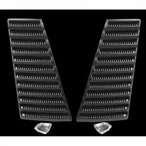 1967-1968 Ford Mustang Sail Panel Vent Assembly Fastback