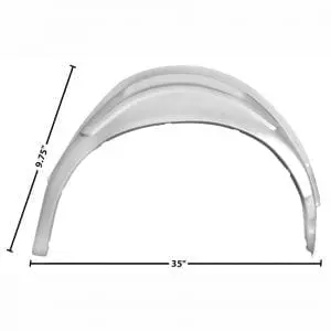 1967-1968 Ford Mustang Wheelhouse Outer Passenger Side (RH)