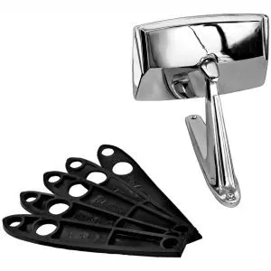 1967-1968 Ford Bronco| Mustang Mirror Std Outside