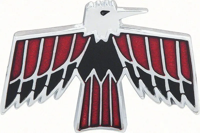 1967-1968 Pontiac Firebird Fender Emblem Bird Logo