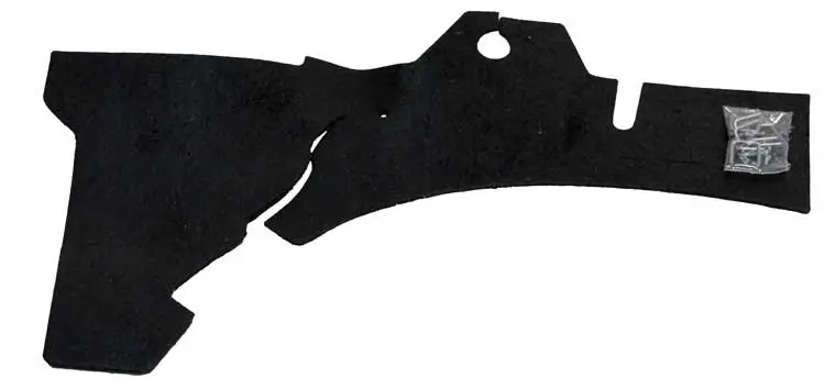 1967-1969 Chevrolet Camaro Inner Fender to Cowl Dust Shield Kit w/Hardware-R-CA108