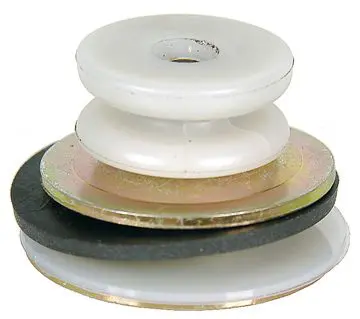 1967-1969 Chevrolet|Pontiac Camaro|Chevelle|Firebird|Trans Am Quarter Window Roller Assbly-CHQW-060