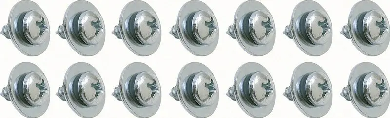 1967-1969 Chevrolet|Pontiac Camaro|Firebird Convertible Rain Gutter Mounting Bolt Kit